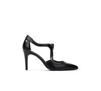 MARTINELLI Scarpe tacco in pelle modello Thelma per signora, Nero 8K, 42 EU