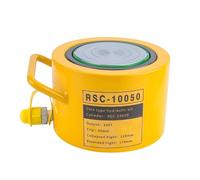 Martinetti con capacità di 10T, martinetti idraulici utilizzabili a più angolazioni, martinetti idraulici con corsa di 2 pollici/50 mm, martinetti che possono essere retratti automaticamente (100T/2