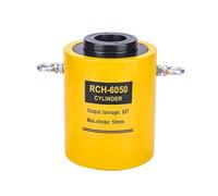 Martinetti idraulici cavi, Martinetti a retrazione automatica, Cilindri di sollevamento che possono essere spinti tirati e utilizzati in una varietà(60T/132277lb-2in Stroke)