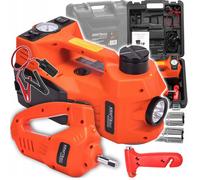 Martinetto 5T 12V + Compressore + Set Di Avvitatore KD1368 Aiuto Per Pneumatici