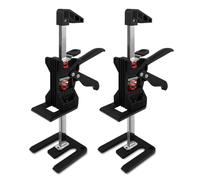 Martinetto a braccio per risparmiare lavoro, 2 confezioni da 2 sollevatori portatili per mobili, per installare armadi, pavimenti e finestre, carico 390 kg