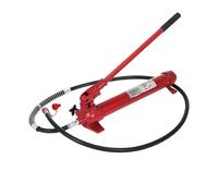 Martinetto Con Cilindro Idraulico Di Potenza Da 10 Tonnellate, Tubo 'olio 1,4 M, Kit Riparazione Del Telaio A Carrozzeria, 15 Pezzi, Sollevamento Agricolo For Attrezzature Pesanti per i Professionisti