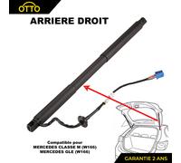 Martinetto Destra Cofano Elettrico Equivalent A1668900000 A1668901130 1668901130