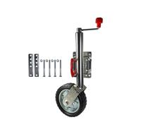 Martinetto for rimorchio a manovella, ruota di guida oscillante superiore, telaio stabilizzatore sincronizzato for esportazione, accessori modificati for camper da 10 pollici Robusta capacità