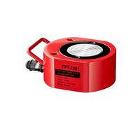 Martinetto idraulico a basso profilo, corsa da 2,1 cm con retrazione automatica, martinetti idraulici resistenti per manutenzione di auto e macchinari (100T/200000 lb-0,825 pollici)