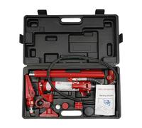 Martinetto idraulico da 4T, Pompa manuale idraulica, cilindro idraulico, pressa idraulica, Set di riparazione scocca idraulica, pressa per carrozzeria, Rosso
