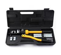 Martinetto Idraulico Pinza idraulica for cavo da 16-300 mm for idraulico 12 tonnellate for batteria Capocorda terminale con 11 stampi