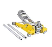 martinetto per auto, Cric idraulico da pavimento corsa 3T/2T for auto con pompa a sollevamento rapido a doppio pistone for riparazioni(3t Aluminum)