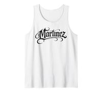 Martinez Cognome Family Pride Heritage Cognome Latino Love Canotta