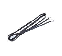 Martingala a collier in cuoio con fibbie in acciaio inox Sartore