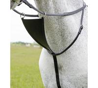 MARTINGALA A VENTAGLIO IN CUOIO LEATHER BIB MARTINGALE