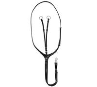 Martingala in cuoio elegante di alta qualità con cuciture rinforzate e fibbie in