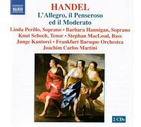 George Frideric Handel L'allegro - Il Penseroso Ed Il Moderato (Martini) (CD)