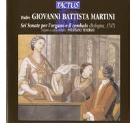 Giovanni Battista Martini - 6 Sonate Per Organo E Cembalo - AA.VV. (Audio Cd)
