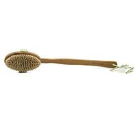martini SPA - Bambù - Spazzola massaggio in legno di bambù con setole naturali, beige, 160g, 1 unità