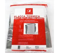 martini SPA - Il Coccio - Heat riflettore per caloriferi per Risparmio energetico, Colore Argento, 80x100x1cm, 230g, 1 unità