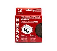 martini SPA - Il Coccio - Parafreddo Autoadesivo per Porte e finestre, in Gomma, Profilo E, Lunghezza 6m, Larghezza 0,9cm, Altezza 0,4cm, Colore Marrone, 85g, 1 unità - Made in Italy -