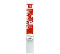 Martini Spa - Il Coccio - Paraspifferi autoadesivi per Fondo portacon Feltro, in PVC, Lunghezza 3m, Altezza 5cm, Colore Bianco, 92g, 3 unità