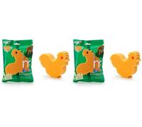 martini SPA - Kids - Spugne animaletti da fattoria, soggetto assortito tra gallo, oca e gatto, colore assortito, 25 g, 1 unità casuale (Confezione da 2)