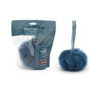 martini SPA - Spugna da bagno a rete maxi profumata, color ottanio | Maxi spugna a rete con profumazione orientale, delicatamente esfoliante.