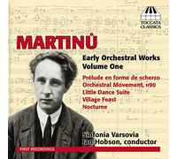 Bohuslav Martinu Martinu: Early Orchestral Works - Volume 1 (CD) Album