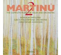 Bohuslav Martinu Complete Music for Violin and Orchestra, The - 2 (Hogwood) (CD)