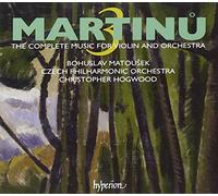 Bohuslav Matousek Complete Music for Violin and Orchestra, The (Hogwood) (CD)