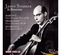 Martinu, B./ Susskind, Walter/ Nelson, John - Janos Starker In Memoriam