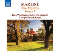 Bohuslav Martinu – The Months: Songs – Volume 2 – CD – NAXOS