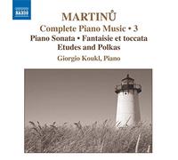 Bohuslav Martin Complete Piano Music: Piano Sonata/Fantaisie Et Toccata/Etu (CD)