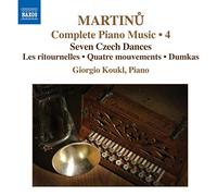 Martinu Bohuslav - Piano Music Vol. 4