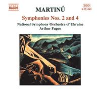 Bohuslav Martinu Martinu: Symphonies Nos. 2 & 4 (CD) Album