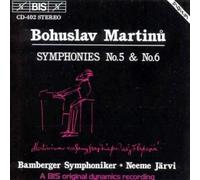 Martinu Symphonies Nos. 5 and 6 (Jarvi, Bamberger Symphoniker) (CD) Album