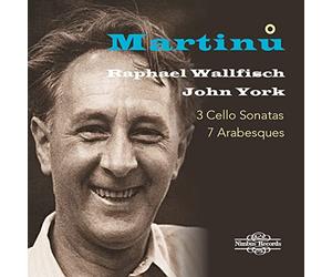 Martinu/ Wallfisch/ York - 3 Cello Sonatas / 7 Arabesques