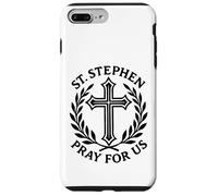 Martire diacono cattolico Santo Stefano prega per noi Custodia per iPhone 7 Plus/8 Plus