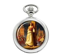 Martirio di Santa Giovanna d'Arco Full Hunter Orologio da Tasca