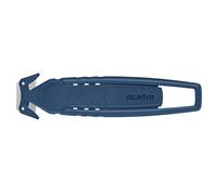 MARTOR 10 x Coltelli di sicurezza, lama nascosta, SECUMAX 150 rilevabile al metal detector, cutter professionale, per taglio di nastro adesivo, leggero, plastica, per destrorsi e mancini