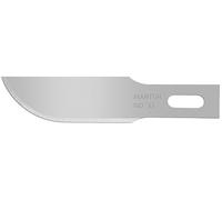 MARTOR 10 x LAMA CONVESSA, lame di ricambio per scalpelli, 40 mm, affilate, in dispenser, doppio filo, NR. 33