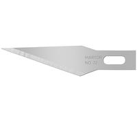 MARTOR 10 x LAMA GRAFICA, lame di ricambio per coltelli grafici, cutter, scalpello, sbavatore, 8,6 mm, affilate, uso singolo, NR. 72