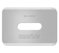 MARTOR 10 x Lama industriale, Lama di ricambio per Cutter, Coltello di sicurezza, 18,5 mm, affilata, in Erogatore, utilizzabile 4 volte, n. 60092