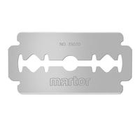 MARTOR 10 x LAMA INDUSTRIALE, lame di ricambio per cutter, coltelli di sicurezza, 22 mm, affilate, in dispenser, riutilizzabili su 2 lati, NR. 35020