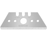 MARTOR 10 x Lama trapezoidale, Lama di ricambio per Cutter, Coltello di sicurezza, 18,9 mm, affilata, in Erogatore, utilizzabile in 2 volte, n. 165232