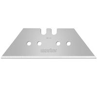 MARTOR 10 x LAMA TRAPEZOIDALE, lame di ricambio per cutter, coltelli di sicurezza, 19 mm, affilate, in dispenser, riutilizzabili su 2 lati, NR. 61