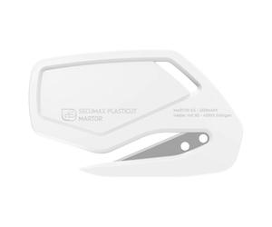 MARTOR 100 x Coltello di sicurezza, lama nascosta, SECUMAX PLASTICUT, coltello professionale Cutter, leggero, in plastica, Per mancini e destrorsi