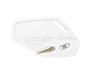 MARTOR 10x SECUMAX CARDYCUT Coltello Sicurezza, TiN, Largo, Aprilettere | Coltello sicurezza monouso, largo, lama TiN, occhiello, naso appuntito, per film & nastro adesivo, produzione. No. 746922.12
