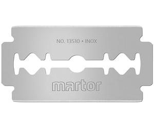 MARTOR 250 x lama industriale, Lama di ricambio per Cutter, Coltello di sicurezza, 22 mm, affilata, in Erogatore, utilizzabile in 4 pieghe, n. 13510