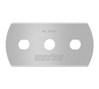 MARTOR 250 lame di ricambio, taglierino, lama di sicurezza, 22 mm, affilata, in dispensatore, 4 utilizzabili, n. 36020