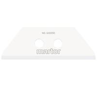 Martor Lame di ricambio in ceramica 19 mm arrotondate – Set da 2 (n. 60099C)