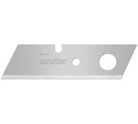 MARTOR 5 x Lama speciale grande a punta corta, Lama di ricambio per Cutter, Affilatura a due lati, Coltello di sicurezza, 73,5 mm di lunghezza, 18,7 mm di larghezza, affilato, in Erogatore, No. 115