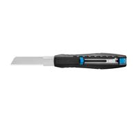 MARTOR Coltello di sicurezza con blocco lama opzionale in 7 posizioni, SECUBASE 383, cutter professionale, lama per polistirolo 379, filo ondulato, per destrorsi e mancini, artigianato
